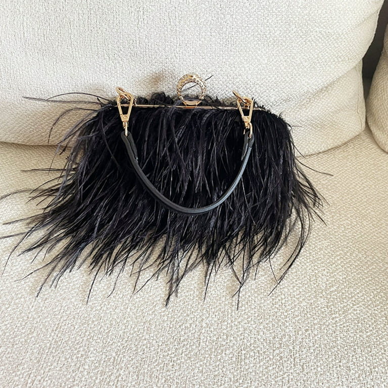EB1373 Elegant Real Natural Ostrich Feather Womens Christmas Purse Bags  2020 Women Prom Clutch Bag Evening - Buy EB1373 Elegant Real Natural  Ostrich Feather Womens Christmas Purse Bags 2020 Women Prom Clutch