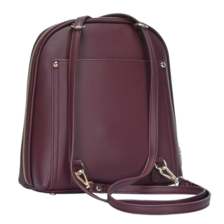 Miztique Black Vegan Leather Purse Or Handbag With Adjustable Shoulder Strap