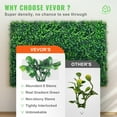 thumbnail image 4 of Artificial Boxwood Hedge Wall Panel 24pcs 24x16 Inch 4cm Green UV Resistant Fake Grass Privacy Fence Indoor Outdoor Garden Backyard Decor, 4 of 6