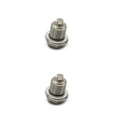 thumbnail image 1 of Riwesomey Tornillos para cárter de aceite de motor de coche, pernos de drenaje de Metal para vehículos de repuesto con arandela, reparación de Type2 NO2, 1 of 6