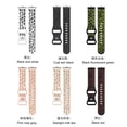 thumbnail image 2 of YJD Soft Silicone Band Fit For Xiaomi Mi Band 8Pro 9Pro Redmi Band 4 Leopard Print Quick Release Breathable Sport Smart Strap Man Woman, 2 of 3