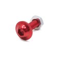thumbnail image 4 of Unique Bargains 15pcs M6 Red Aluminum Alloy Hex Socket Head Motorcycle Fairing Bolts Screws Nut, 4 of 6