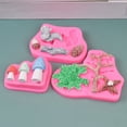 thumbnail image 4 of Milue Candy Cake Silicone Mold DIY Mushroom Chocolate Squirrel-Acorn Fondant Mold, 4 of 14