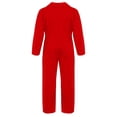 thumbnail image 3 of iixpin Kid Boys Coverall Jumpsuit Mechanic Boiler Suit Flightsuit Uniform Outfits Carnival Party Halloween Costume Red 12, 3 of 6