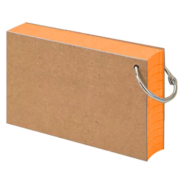 Tarjetas de índice de colores, tarjetas didácticas con anilla metálica, escritura suave, papel grueso, sin derrame de tinta, tarjetas de notas, tarjetas de estudio rayadas