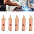 thumbnail image 4 of Nozzle 5Pcs Propane Cutting Tips Brass Copper Welding Nozzles for Torch High Concentricity 2#, 4 of 8