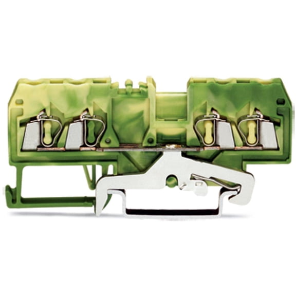 WAGO 280-837 4-conductor ground terminal block