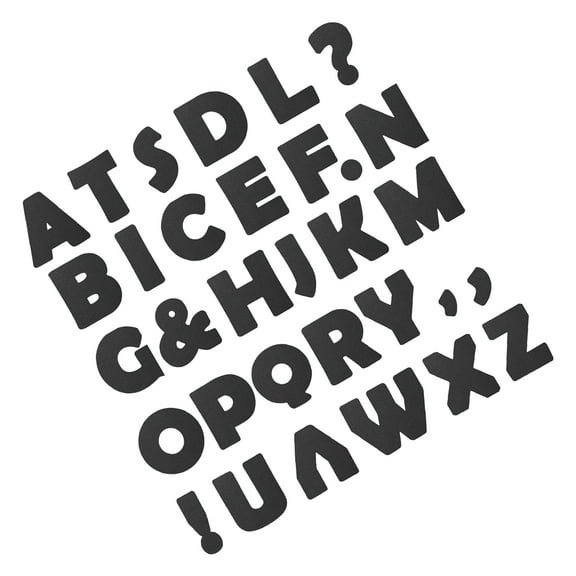 GOOHOCHY  150 Pcs Paper Letter Cutouts Classroom Decor Letters