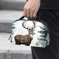 thumbnail image 2 of Deer USB Case Digital Bag Cord Organizer Box Charger Case Oxford Cloth Waterproof Electronics Storage Bag 5.9x9.44x3.14 in, 2 of 6