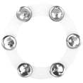 thumbnail image 4 of OULII Tambourine Drum Set Accessories Cymbal Ching Ring Set for Easy Performance Use, 4 of 8