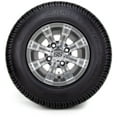 thumbnail image 2 of Tempest Golf Cart 10" Wheels and Tires - Gunmetal - LP - Combo of 4, 2 of 3