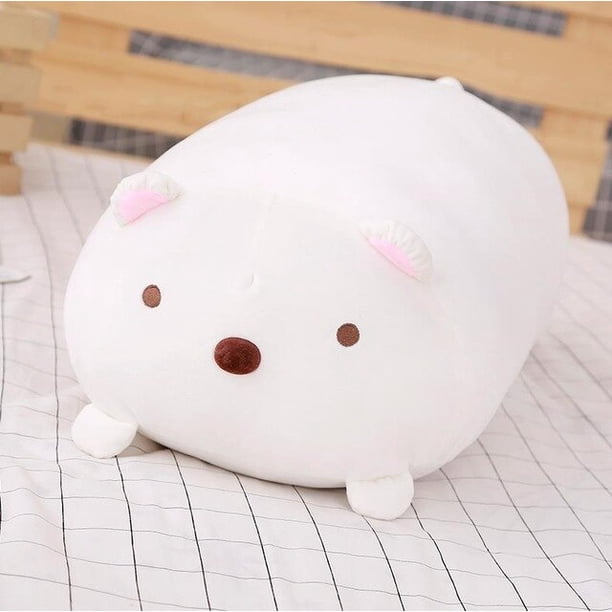 30-90cm Cute Corner Bio Pillow Japanese Animation Sumikko Gurashi Plush Toy Stuffed Soft Valentine Gift for Baby Kids Girl Giftswhite30cm Deng Xun unisex