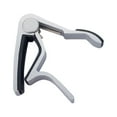 thumbnail image 1 of Langgg Guitar Streamlined Aluminum Guitar String Clip Clamp with Stainless Spring Silicone Handle silver 1Set, 1 of 6