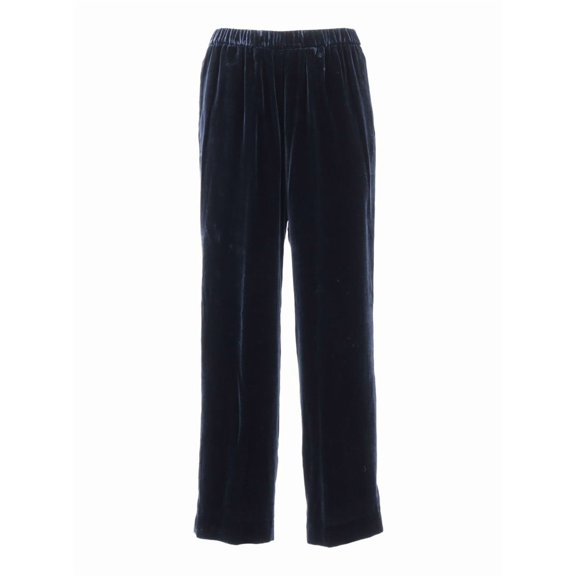 Aspesi Relaxed-Fit Black Long Pants With Elegant Draping (Women's)