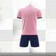 thumbnail image 4 of Odeerbi Niños Niñas Rápido Seco Juego de Entrenamiento de Fútbol Gradiente Geométrico Cuello En V Camiseta Shorts Conjunto Atlético Para 5-17 Años, 4 of 7