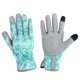 thumbnail image 1 of KLDOLLAR Guantes de jardinería de cuero para mujer, transpirables, de licra y a prueba de espinas, guantes de jardín para desmalezar, plantar, excavar, agarre flexible para pantalla táctil, pequeño ve, 1 of 1