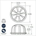 thumbnail image 7 of Nordic Ware Translucent Bundt Cake Keeper with Twist-to-Lock Base, 7 of 7