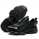 thumbnail image 2 of Zapatos de punta de acero para hombres zapatos de seguridad livianos sin deslizamiento zapatos de trabajo cómodo, 2 of 9