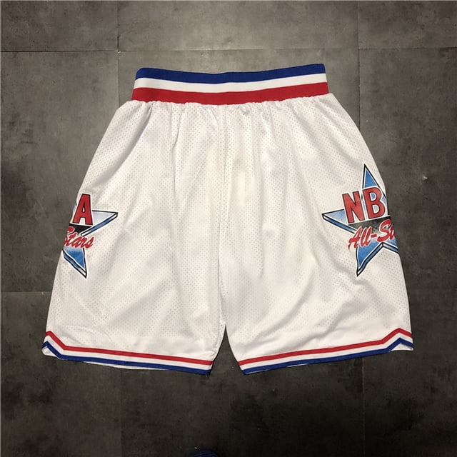 Basketball Pants Sun Lakers 76ers Heat Raptors Magic Pocket Dense Embroidered Shorts Retro Basketball Pants