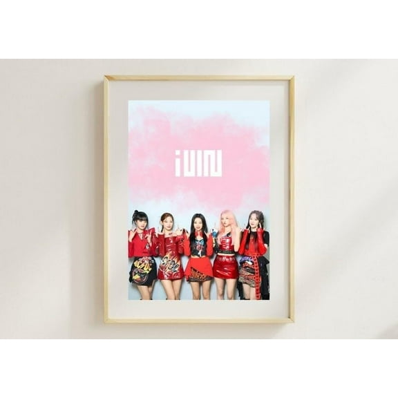 GIDLE Poster, Kpop Poster, Wall Print Wall Art for K-Pop Fan