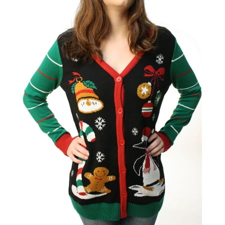 Ugly Christmas Sweater - Ugly Christmas Sweater Women's Penguin ...