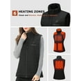 Venustas Women's Heated Vest with Battery Pack 7.4V, Lightweight Heated