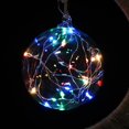 thumbnail image 4 of Lámpara De Lámpara Decorativa Led Alambre De Cobre Luz Colgante Con Bola De Vidrio Y Cuerda De Cáñamo Para La Guardería De La Habitación Del Bebé Decoración Romántica, 4 of 7