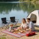 thumbnail image 5 of Yhmxh Manta de playa, esterilla de picnic, impermeable y resistente a la arena, manta de picnic extragrande para exteriores, manta de camping, esterilla de picnic plegable y portátil para viajes, s, 5 of 5