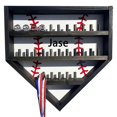 thumbnail image 1 of Extra Large Baseball Display Case Baseball Holders For Balls Display Baseballs Wall Display Wooden Box For Dad - Jxlgv, 1 of 5