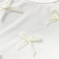 thumbnail image 6 of Cethrio Girls Casual Outfit Sets, Fashion 2 Piece Short Sleeve T-shirts and Shorts Sets Beige Size 7-8T, 6 of 6