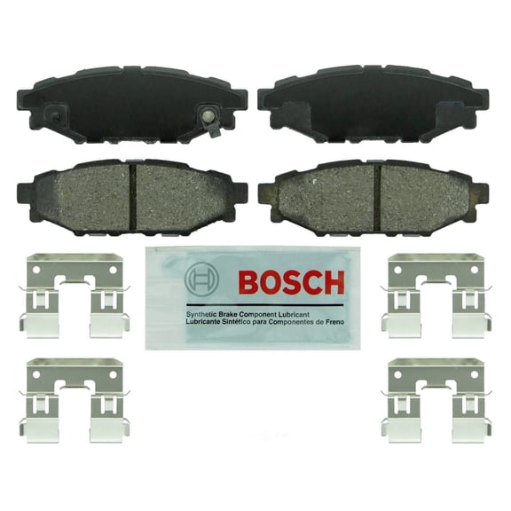 Bosch BE1114H Bosch Blue Ceramic Brake Pads with Hardware