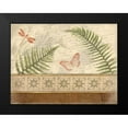 thumbnail image 2 of Grey, Jace 14x12 Black Modern Framed Museum Art Print Titled - Spice Ferns, 2 of 5
