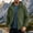 Army Green, variant on FEIIBMOYRIA Men's Outdoor Jackets Men Full Zipped Hooded Water Repellent Windbreaker Jackets Casual Solid Color Basic Comfy Coats for Daily Commute Outdoor Sports Wear