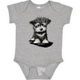 thumbnail image 3 of Inktastic Schnauzer Pup Boys or Girls Baby Bodysuit, 3 of 5
