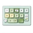 thumbnail image 3 of Three-Mode Hot-Swappable Digital Mechanical Keyboard Green, 3 of 5