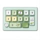 thumbnail image 3 of Three-Mode Hot-Swappable Digital Mechanical Keyboard Green, 3 of 5