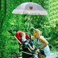 thumbnail image 7 of Toddler Umbrella Stroller Parasol Umbrella Stroller Parasol With Clamp Adjustable Protection Clip For Sun Shade Trolley Beach Chair Wheelchair Travel, Xinsrenus Under $5! Toddler Umbrella, 7 of 7