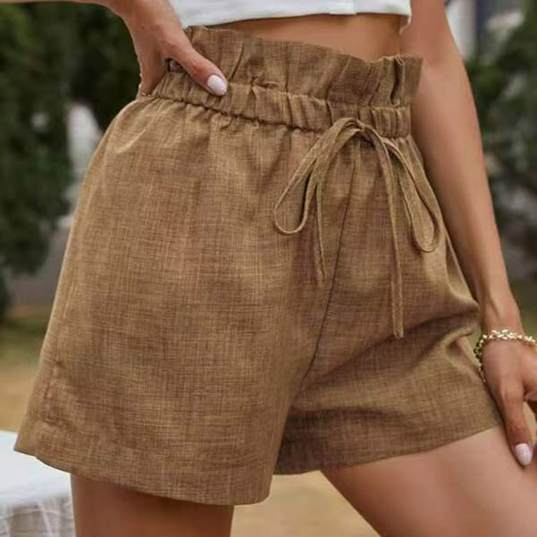 Khaki mom shorts sale