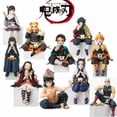 thumbnail image 2 of Figura de acción de PVC de Demon Slayer, Kamado, Tanjirou, Agatsuma, Zenitsu, Kamado, Nezuko, Hashibira, Inosuke, Kochou, Shinobu Gong Bohan LED, 2 of 2