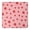 Red Strawberry Plants-2, variant on Red Strawberry Plants Fruit Pink Pattern Square Fitted Tablecloth with Elastic Edge,Square Table Cover,Washable Elastic Table Cover for Home Kitchen Party Decor 34"x34"