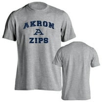 University of Akron Zips Distressed Retro Short Sleeve T-Shirt