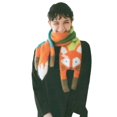 thumbnail image 4 of New Autumn Winter Children's Cartoon Fox Knitted Scarf Baby Boys Girls Warm Women Shawl Kids Female Knitted Animal Women Scarf, 4 of 5