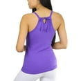 thumbnail image 4 of ToBeInStyle Womens Vibrant Comfortable Ruched Bust V-Neck Layering Tank Top, 4 of 4
