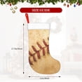 thumbnail image 4 of Disketp Vintage Baseball Christmas Stockings, Xmas Stocking for Family Holiday Season Décor, Personalized Holiday Indoor Decorations, 4 of 7