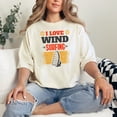 thumbnail image 2 of Passionate Wind Surfer Enthusiast Merch, Ivory Comfort Colors T-Shirt, 3XL, 2 of 3