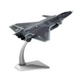 thumbnail image 4 of MERIGLARE 1/72 J20 Fighter Alloy Aircraft Model High Detailed Plane Toy Collection Aircraft Airplane Display for Bar Cafe Shelf Bedroom, 4 of 8