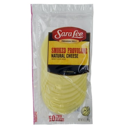Sara Lee Smoked Provolone Sliced Cheese, 8 oz