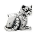thumbnail image 2 of FB Jewels Sterling Silver Reflections Exotic Shorthair Cat Bead, 2 of 3