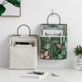 thumbnail image 3 of PVCS Bathroom Hanging Bag Storage Bag Wall-mounted Fabric Desktop Storage Bag for Home, 3 of 7