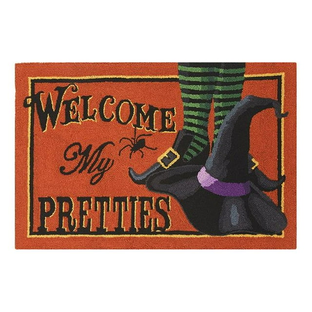 Peking Handicraft 31DS75C03 Tapis Rectangulaire à Crochets 2 x 3 Pi, Multicolore
